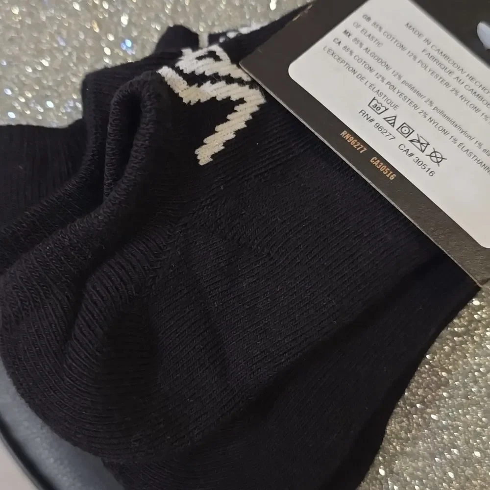 Vans 3-PK‎ Classic Kick Low-Cut Socks- Black